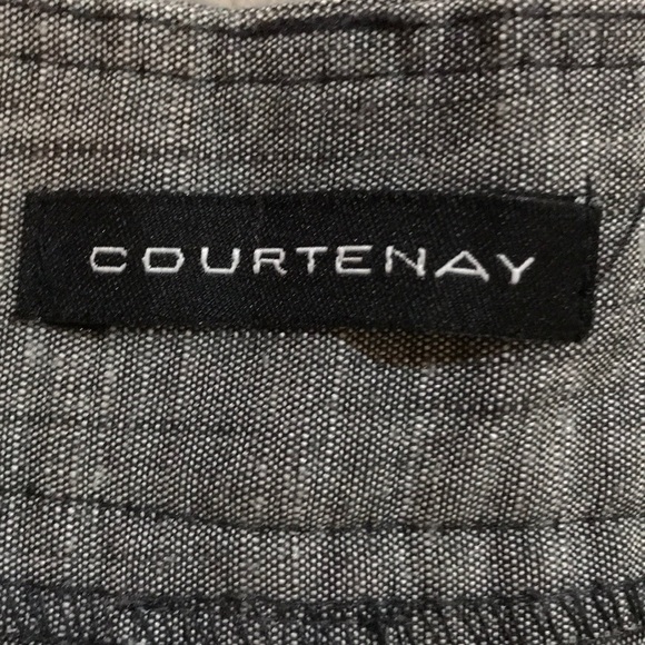 Courtenay grey chambray shorts size 16 . Like new - Picture 12 of 15